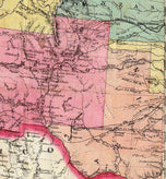 Texas 1856 by J. De Cordova