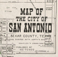 San Antonio 1924 by Nic Tengg