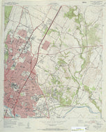 Austin East 1954, USGS