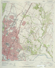 Austin East 1954, USGS