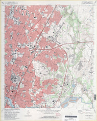Austin East 1988, USGS