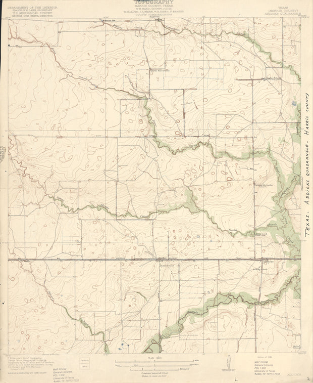Addicks 1915, USGS