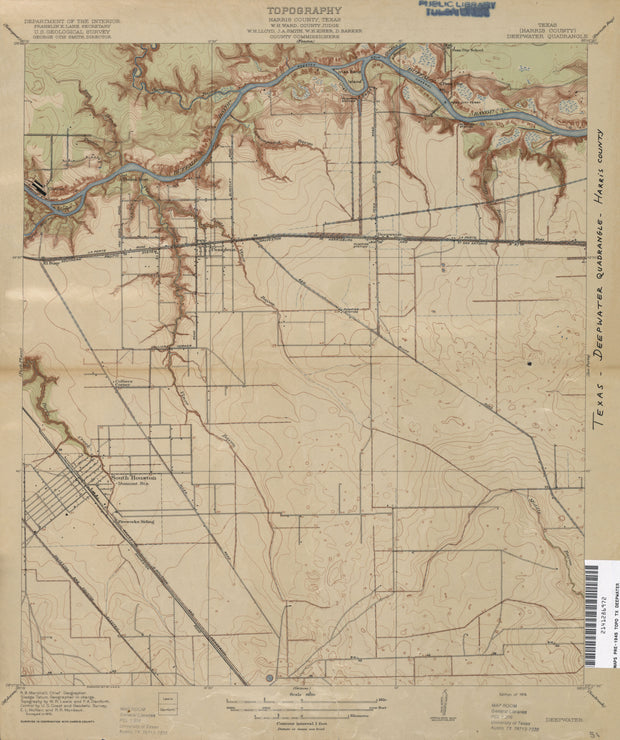 Deepwater 1915, USGS