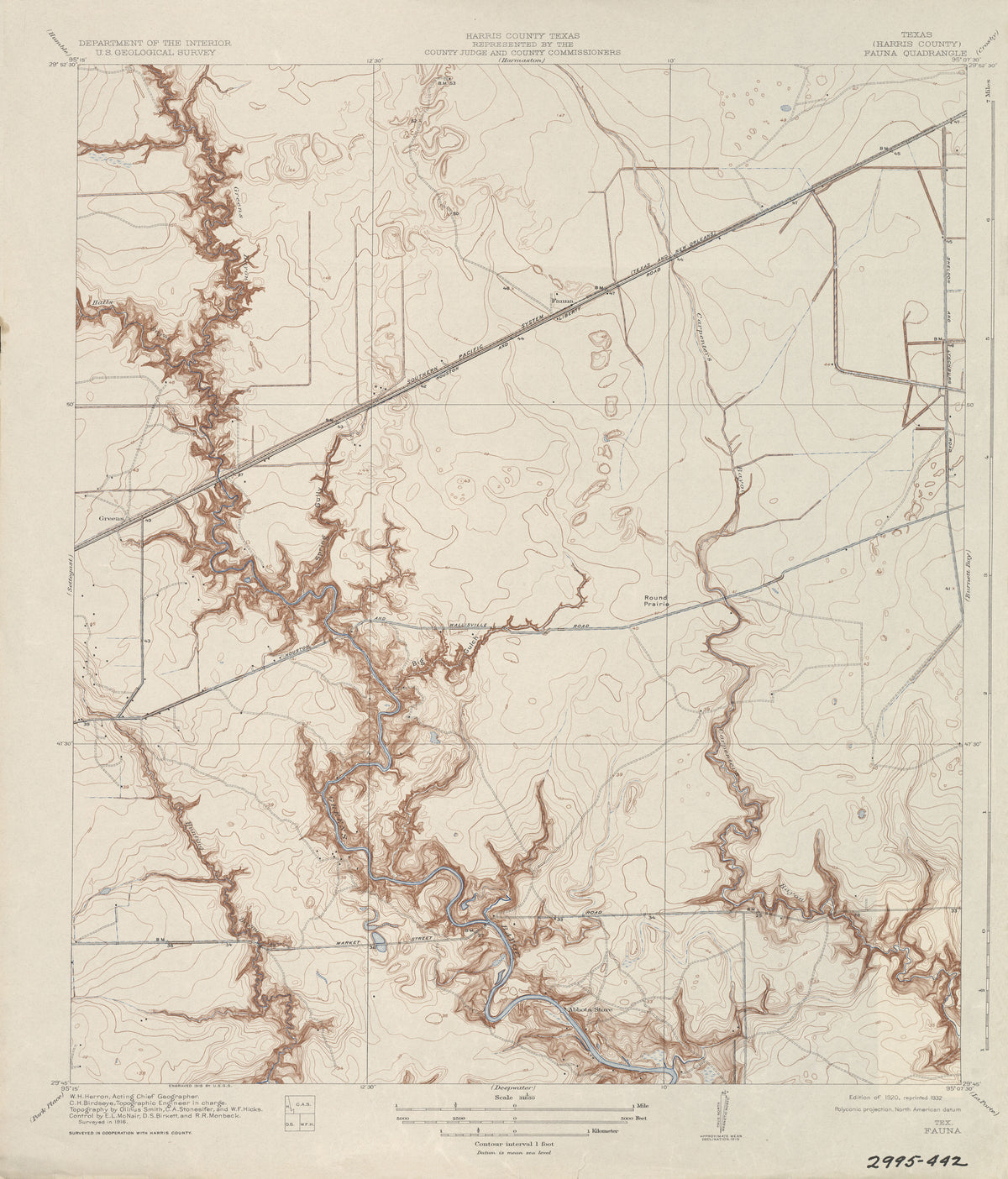 Fauna 1916, USGS