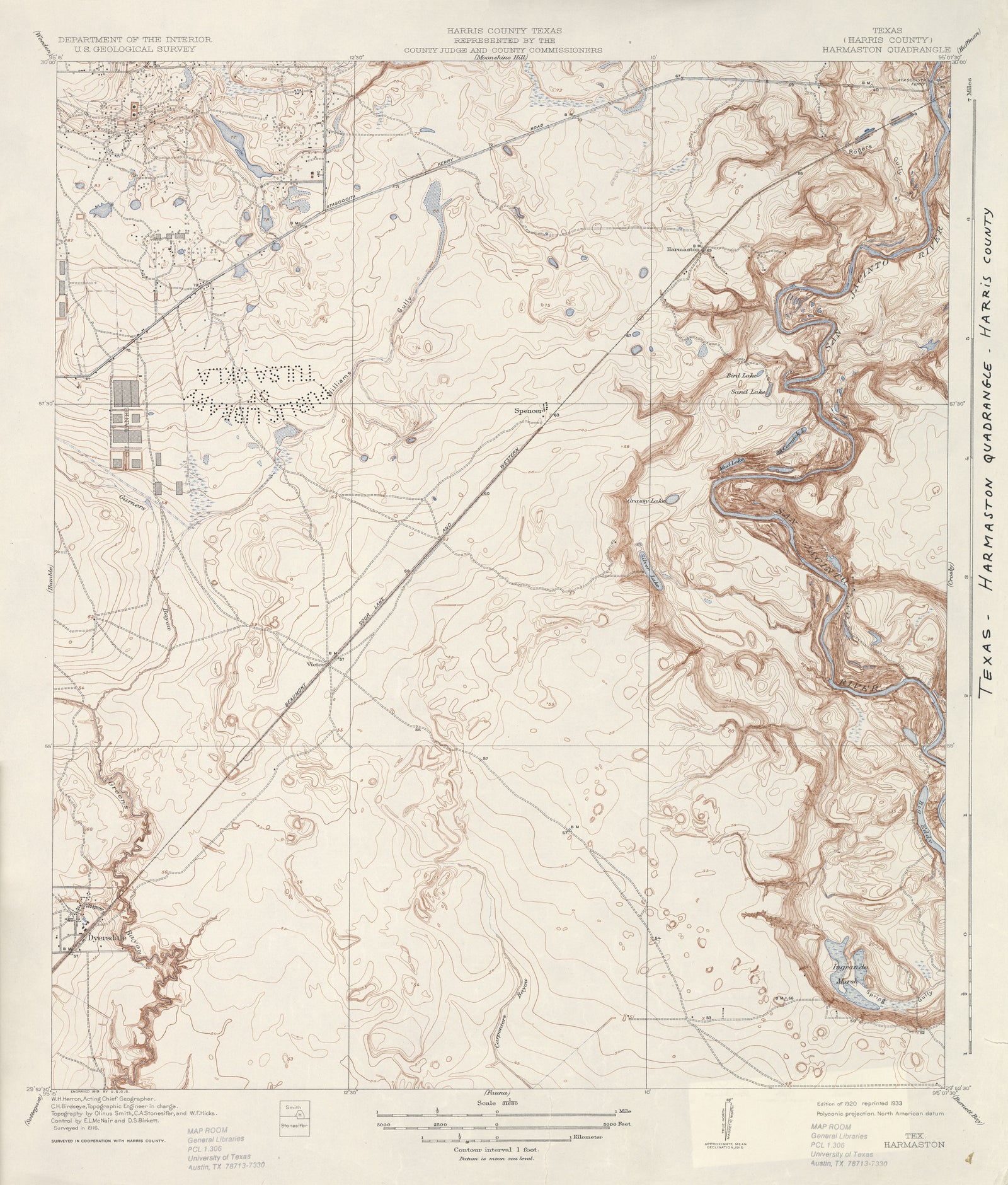 Harmaston 1916, USGS