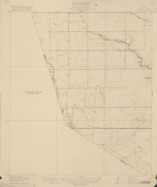 Katy 1915, USGS
