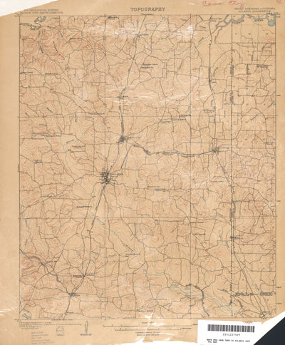 Atlanta 1907, USGS
