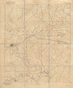 Ballinger 1890, USGS