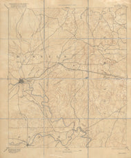 Ballinger 1890, USGS
