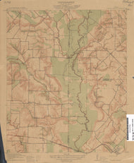 Barnes Bridge 1910, USGS