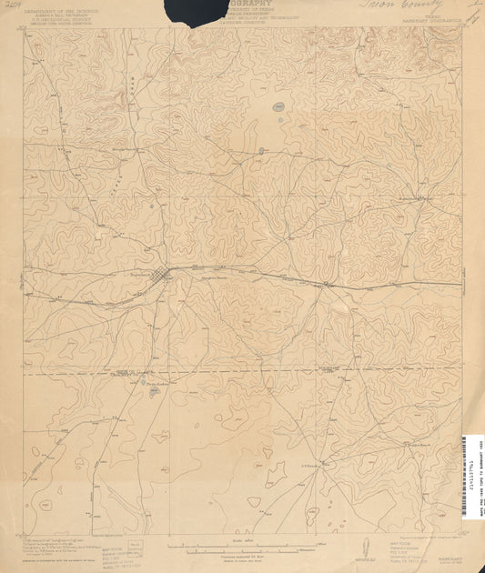 Irion County Texas Historical Topographic Maps – Tagged 