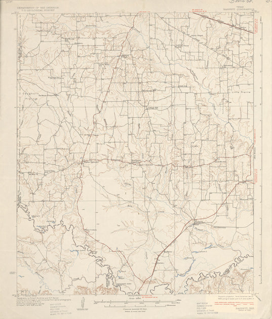 Red River County Texas Historical Topographic Maps – Tagged 