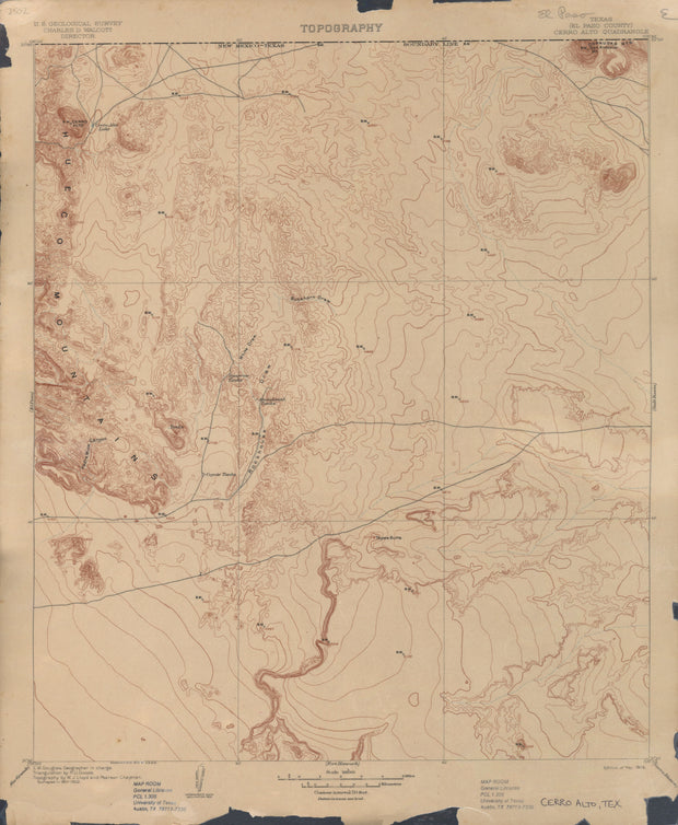Cerro Alto 1902, USGS
