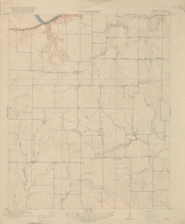 Clara 1915, USGS