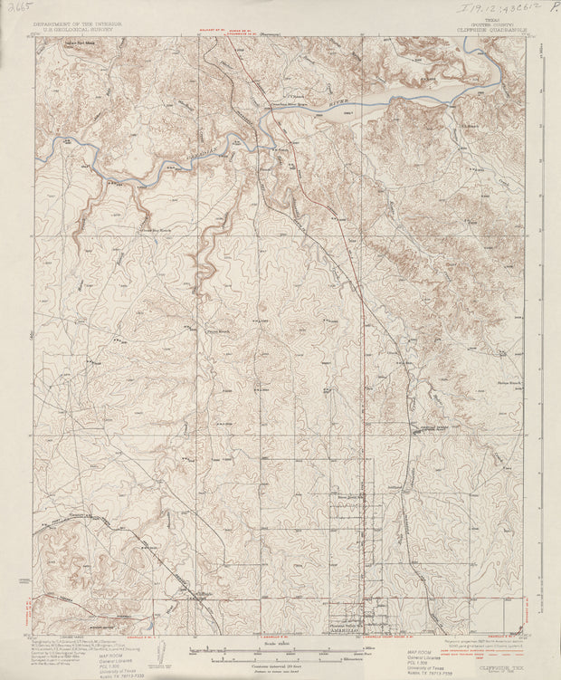 Cliffside 1934, USGS
