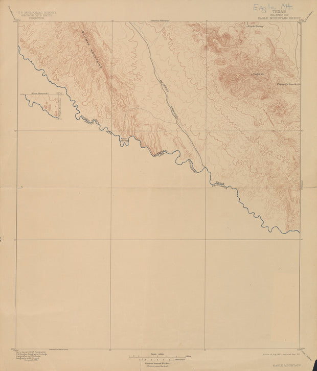 Eagle Mountain 1896, USGS