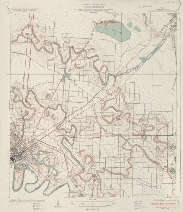 East Brownsville 1930, USGS