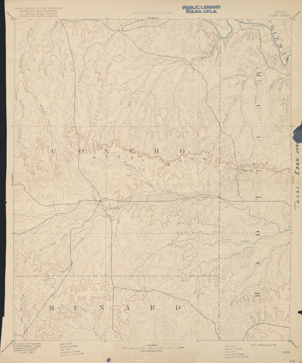 Eden 1887, USGS