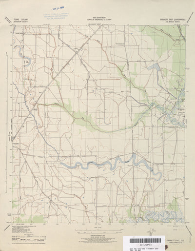 Fannett East 1943, US Army Corps of Engineers