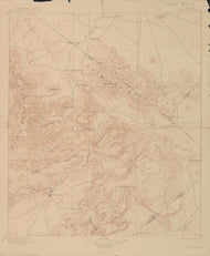 Fort Davis 1894, USGS