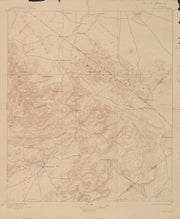 Fort Davis 1894, USGS
