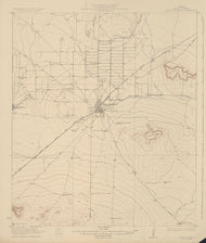 Fort Stockton 1921, USGS