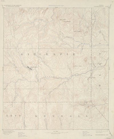 Fredericksburg 1885, USGS