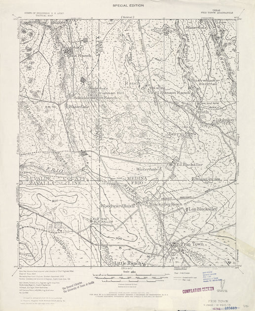 Medina County Texas Historical Topographic Maps – Tagged 