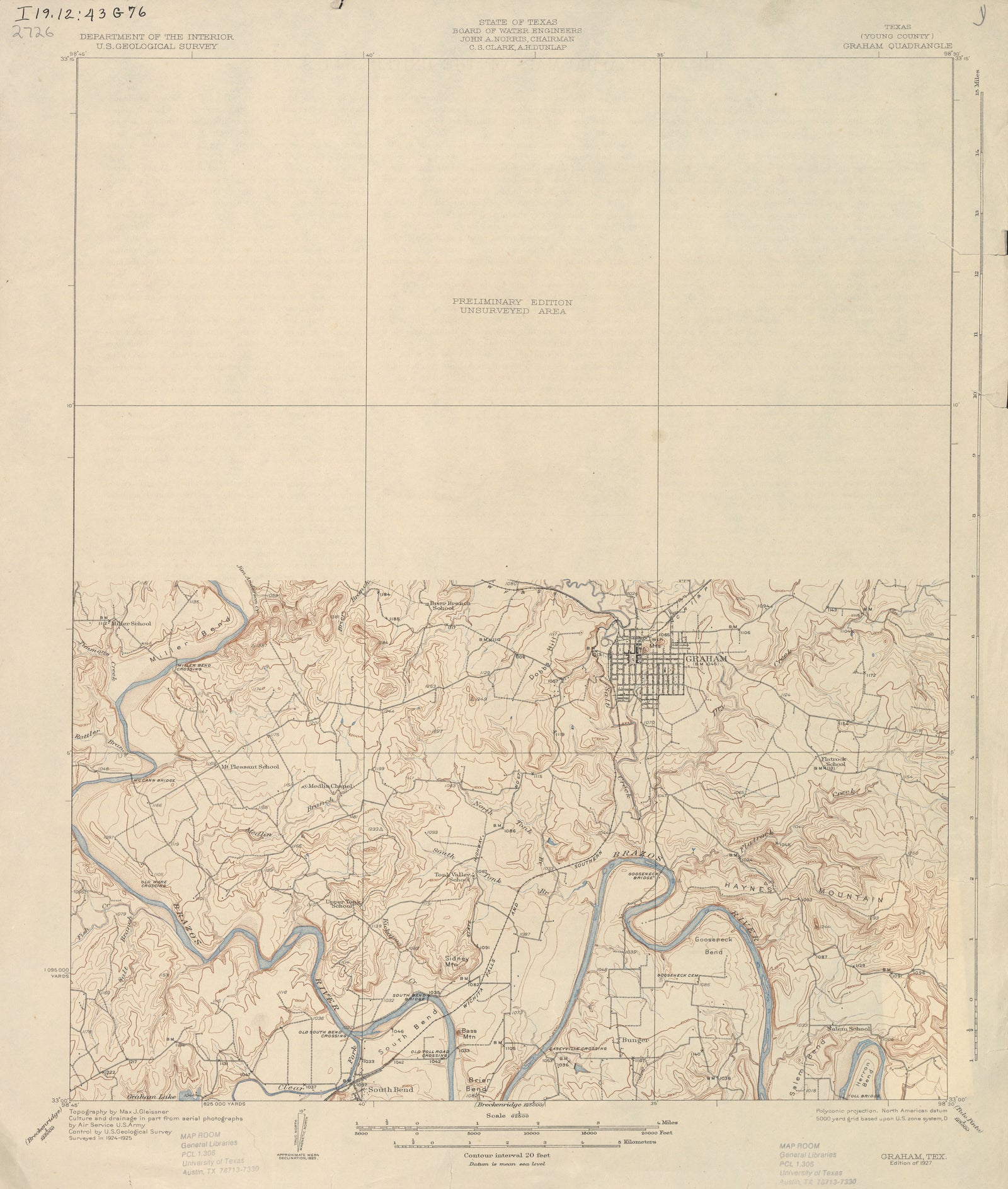 Graham 1925, USGS