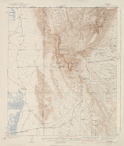 Guadalupe Peak 1933, USGS