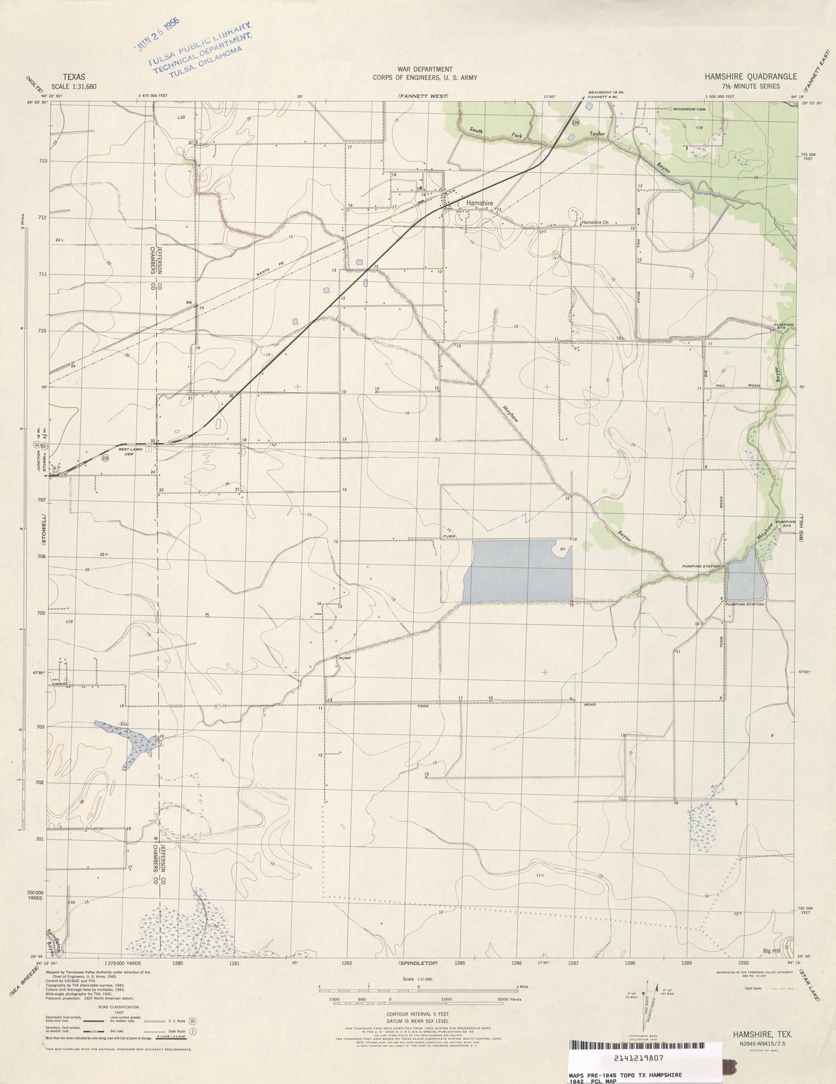 Hamshire 1942, US Army Corps of Engineers