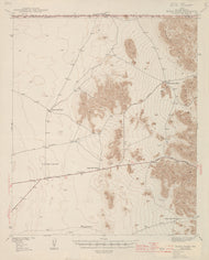 Hueco Tanks 1939, USGS