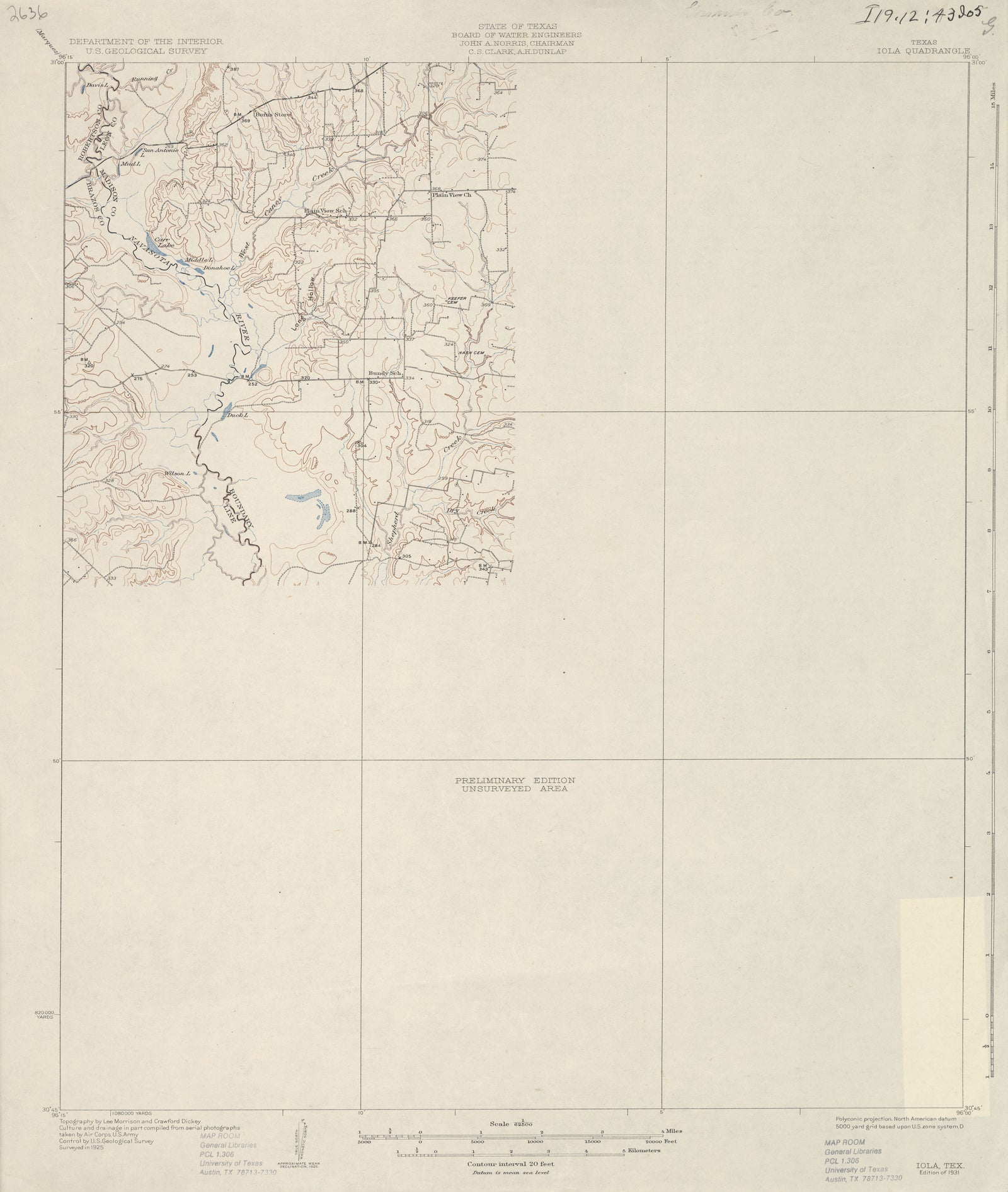 Iola 1925, USGS