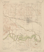 Iowa Park 1916, USGS