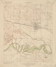 Iowa Park 1916, USGS