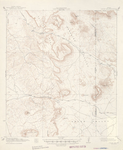 Jordan Gap 1917, USGS
