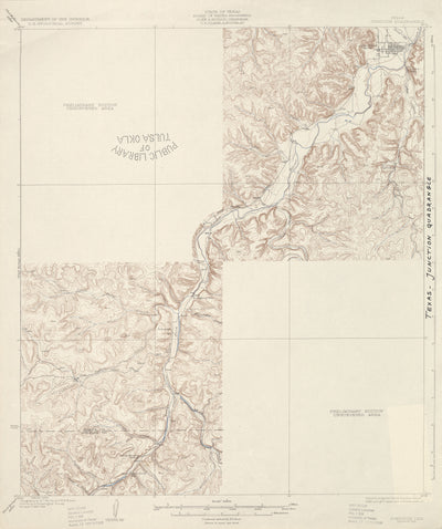 Junction 1926, USGS