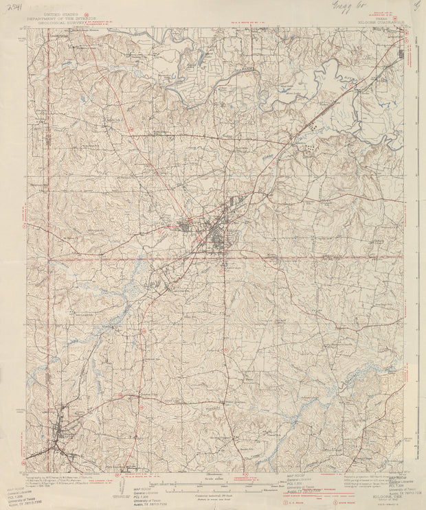 Kilgore 1936, USGS