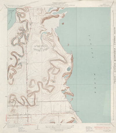 La Coma 1929, USGS
