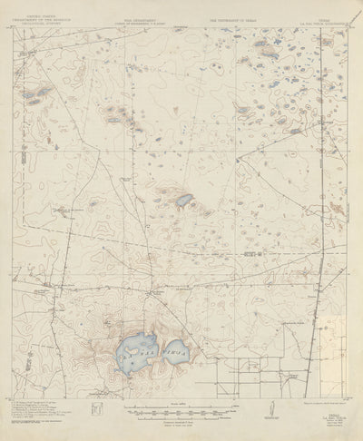 La Sal Vieja 1920, USGS