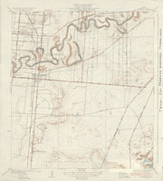 Los Fresnos 1930, USGS