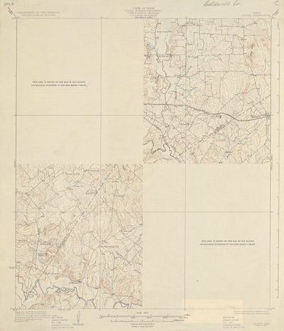 Luling 1925, USGS