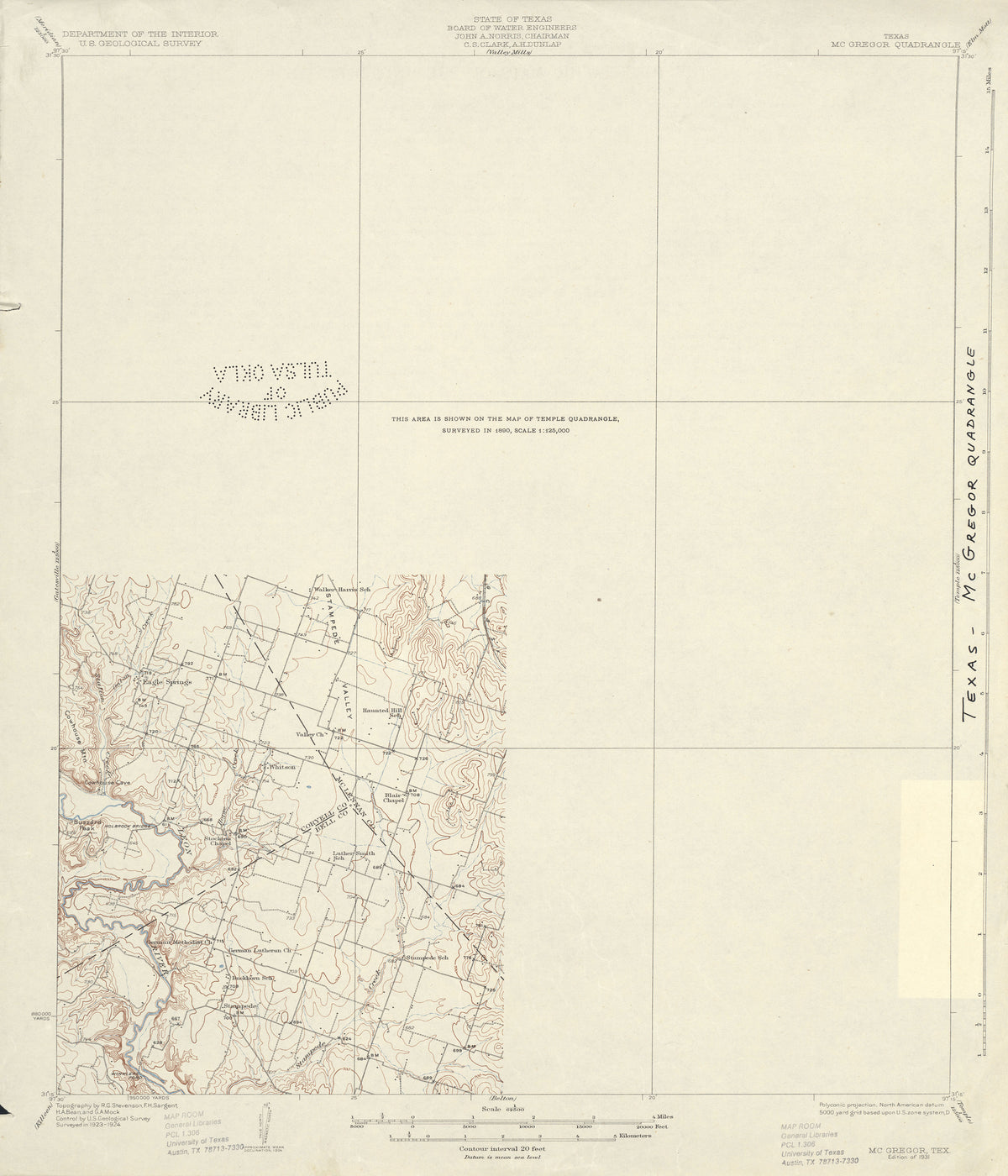 McGregor 1924, USGS