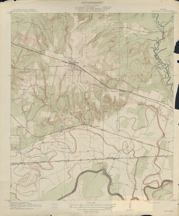 Millican 1910, USGS