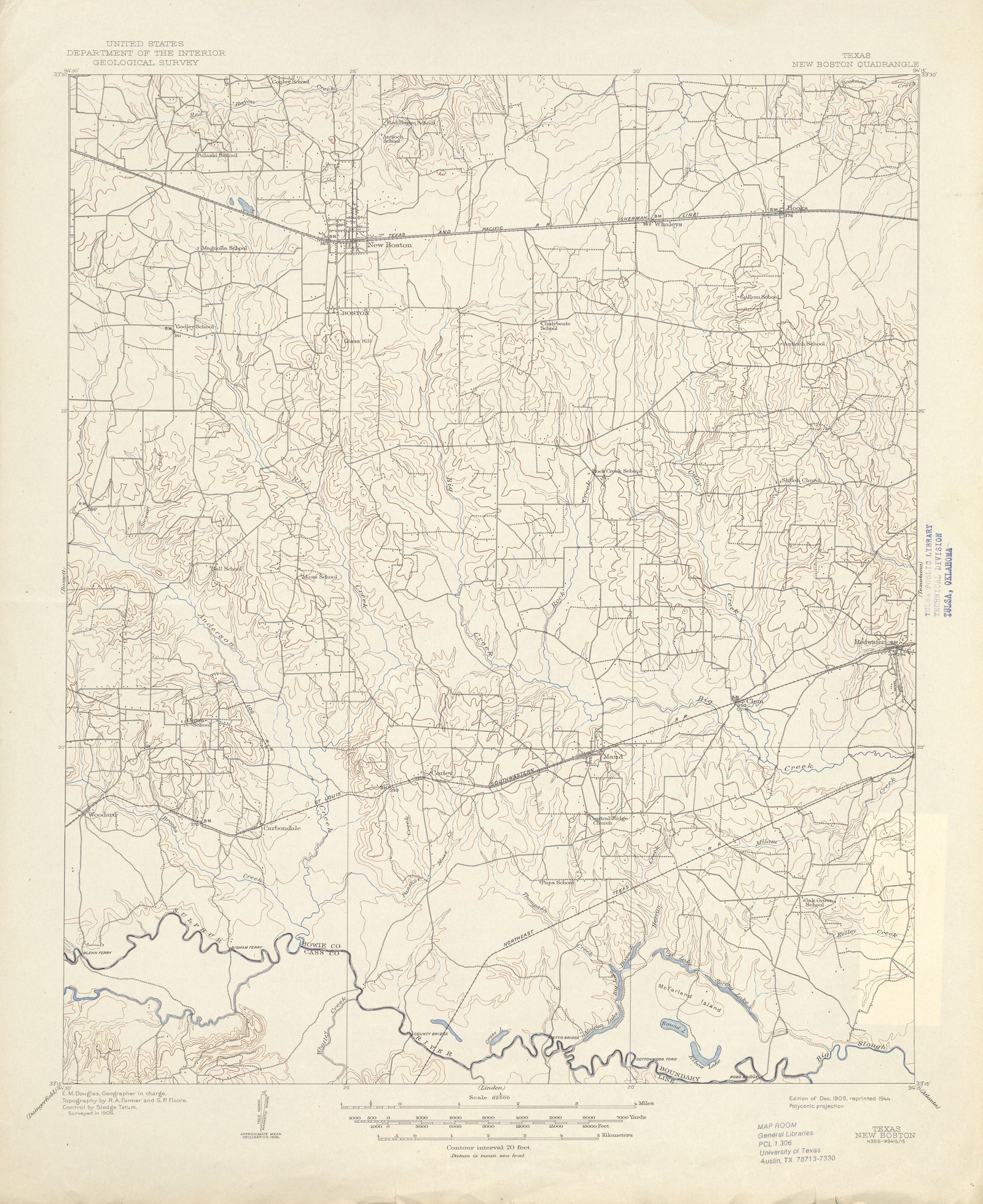 New Boston 1906, USGS