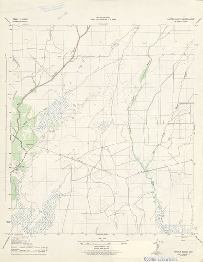 Oyster Bayou 1943, US Army Corps of Engineers