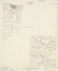 Paint Rock 1925, USGS