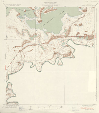 Palmito Hill 1929, USGS