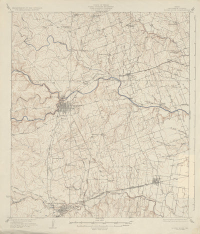 Round Rock 1925, USGS