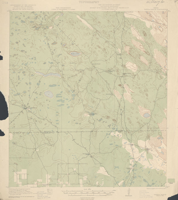 Tarida Ranch 1920, USGS